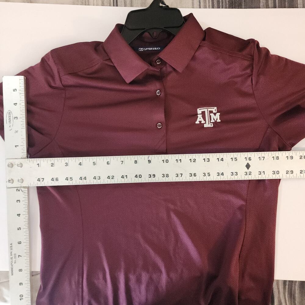 Texas A&M Aggies‎ Womens Polo Shirt Size Medium - Picture 4 of 7